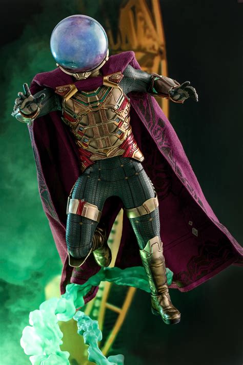 確定新增傑克葛倫霍頭雕配件鋼鐵人與索爾的合體 Hot Toys MMS556 蜘蛛人離家日神秘客 Mysterio 1 6 比例人偶作品