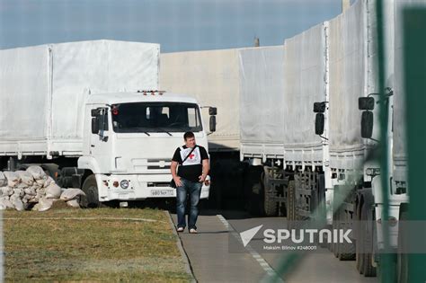 Humanitarian Aid Convoy For Ukraines South East At Donetsk Border