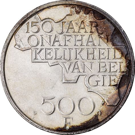 Coin Belgium Baudouin I Francs Frank Brussels