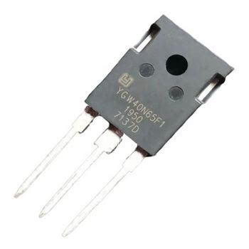 Транзистор YGW40N65F1A1 N канальный 80A 650V IGBT TO247 Цена