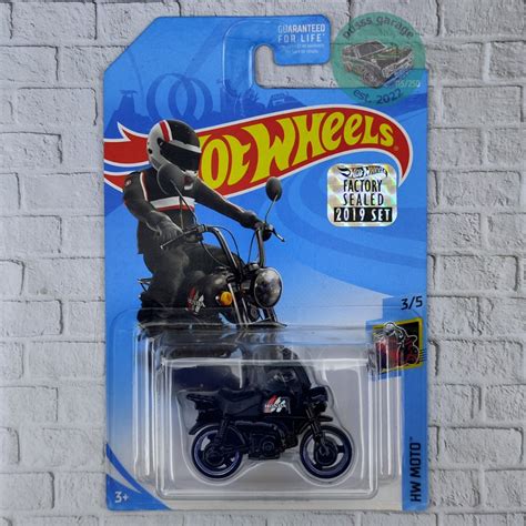 Jual Hot Wheels Honda Monkey Z Hitam Treasure Hunt Factory Sealed Thr Th Reg Fs Shopee