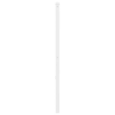 ABB Tête de lit métal blanc 120 cm Pwshymi XNU16001 Cdiscount Maison