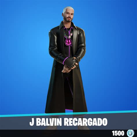 Skin J Balvin Recargado Skins De Fornite