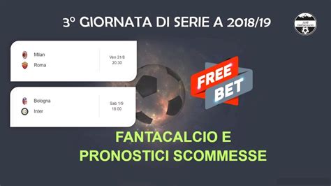 Consigli E Pronostici Fantacalcio Giornata Serie A Youtube