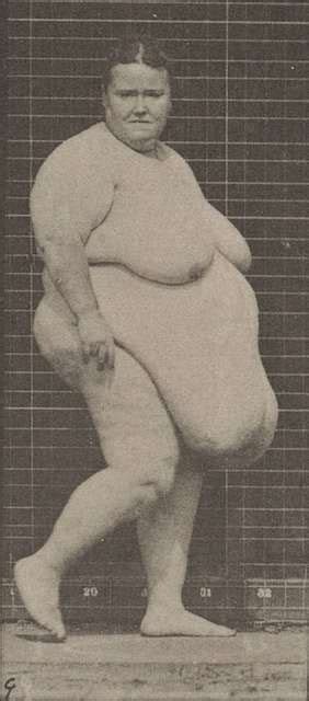 Overweight Nude Female Walking And Commencing To Turn Around Rbm Qp M A Picryl