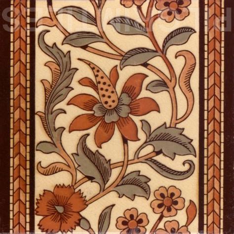 Arts And Craft Tile Ref 2 Pilgrim Tiles