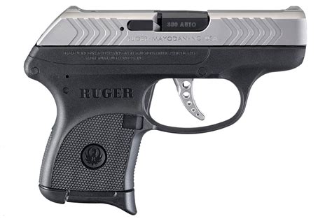 ruger lcp  acp carry conceal pistol  matte stainless