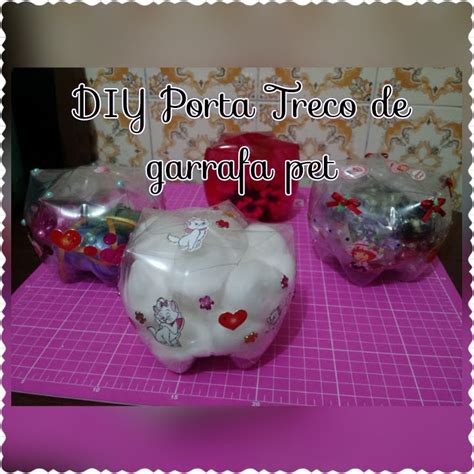 DIY Porta Treco De Garrafa Pet YouTube