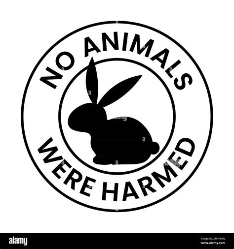 No Animals Were Harmed Illustration Isolated On A White Background