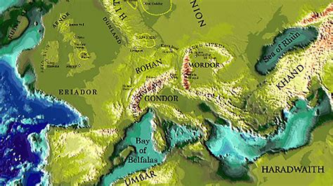 Mordor Map