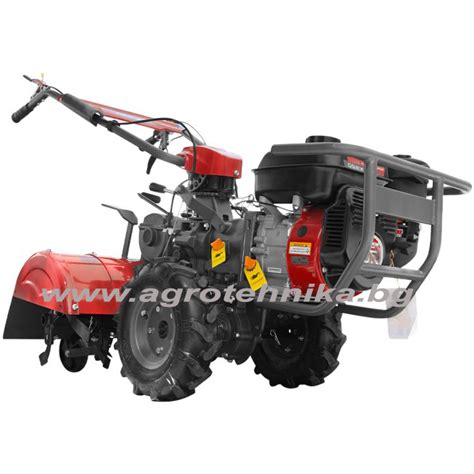 Мотоблок WEMA WMX620 с Навсна Фреза и Метални Колела