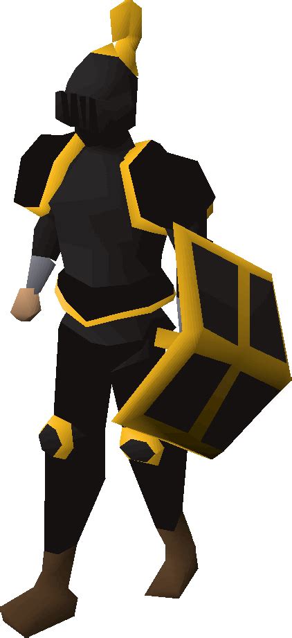 Black Gold Trimmed Armour Old School Runescape Wiki Fandom