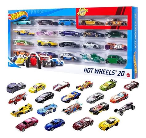 Autitos Set De Coleccion Hot Wheels Variados Pack X Mattel Juguetes Coleccionables Megatone