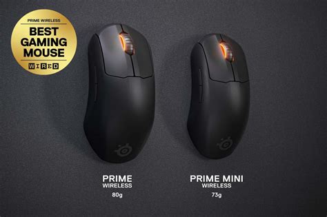 SteelSeries представила беспроводные мыши Prime Mini и Prime Mini ...