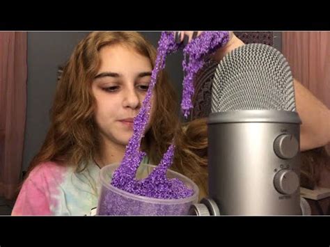 ASMR Slime On Mic Tapping Scratching Whispering YouTube