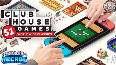 Clubhouse Games 51 Worldwide Classics Nintendo Switch Gameplay Zebra