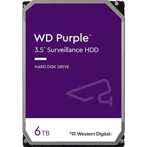 Buy the WD Surveillance Purple 6TB 3.5" Internal HDD SATA3 - 256MB ...