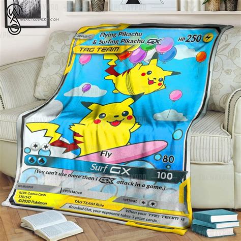 Luigi Pikachu Pokemon Blanket Hot Sale 2025