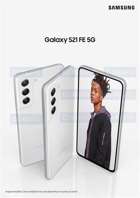 Samsung Galaxy S21 FE zeigt sich auf Pressebildern