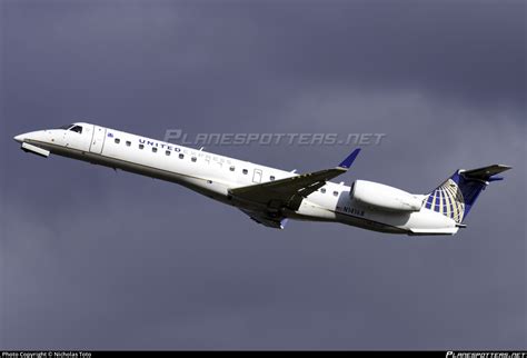 N United Express Embraer Erj Xr Photo By Nicholas Toto Id