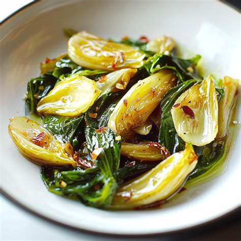 delicious sauteed chicory recipe  healthy eating