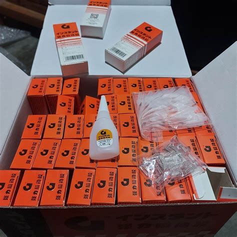 jual lem korea lem   box  pcs lem serbaguna lem super glue