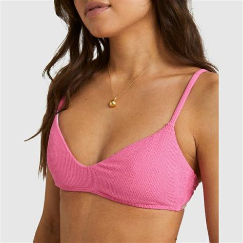 Billabong Sunrays V Bralette Bikini Top Paris Pink Southern Man