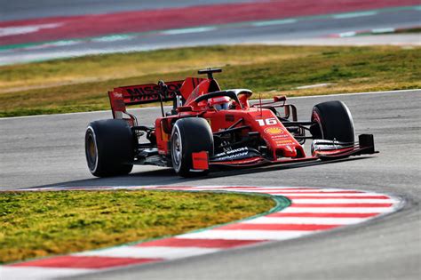 Test F Barcellona Leclerc Al Top Segue Magnussen