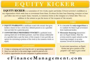 understanding  concept  equity kicker  basics