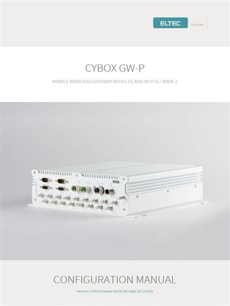 Westermo Configuration Manual Cybox-Gw-P | PDF | Computer Network ...