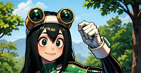 僕のヒーローアカデミア 蛙吹梅雨 Tsuyu Asui Artkimochiiのイラスト Pixiv