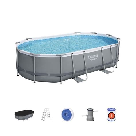 Kit Piscine Hors Sol Tubulaire Bestway Power Steel X X