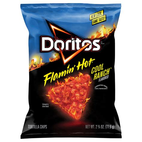 Lucky Supermarkets Doritos Tortilla Chips Flamin Hot Cool Ranch Flavored Same Day Delivery Or