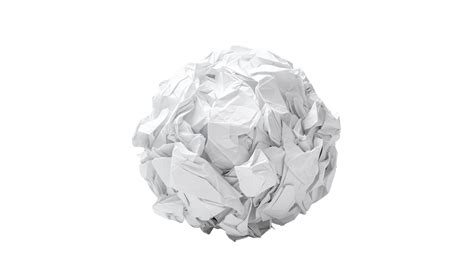 Crumpled Paper On Transparent Background 41453134 Png