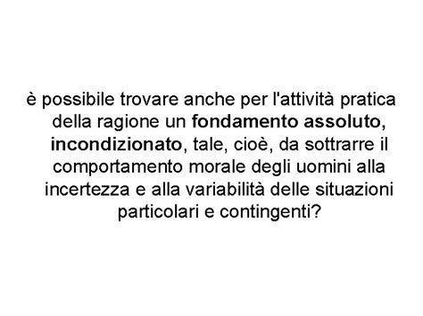 Kant Critica Della Ragion Pratica Imperativo Categorico Prof