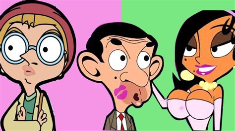 Mr Bean Girlfriend Cartoon