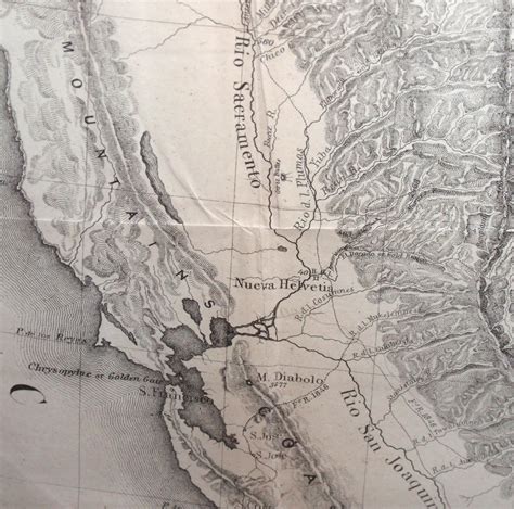 Arader Galleries Fremonts Map Of California From 1848