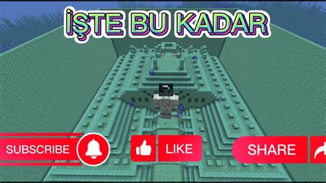 Minecraft da Okyanus Kalesi İlk Defa Girdim Girdiğim Gibi De