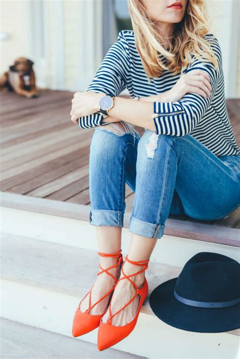 С чем носить оранжевые туфли – яркие и незабываемые образы (30+ фото ...