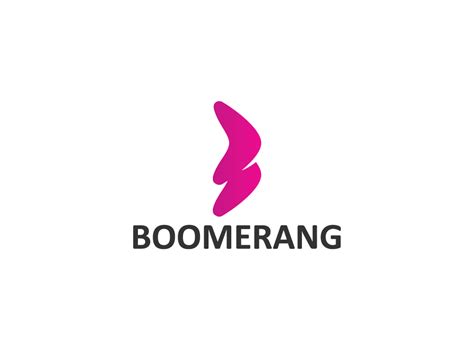 Boomerang Logo by LOGOHOKO on Dribbble