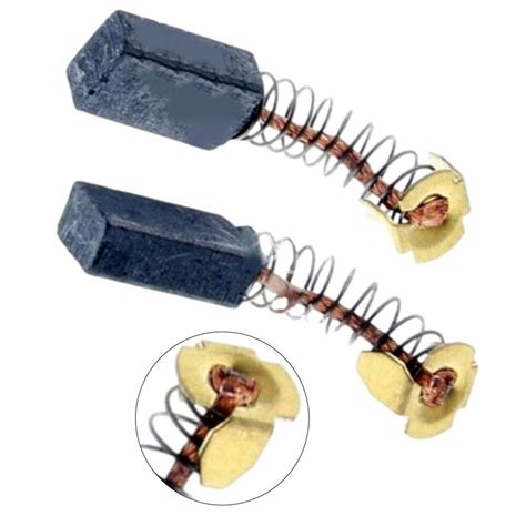 Kohlenstoffbürste 2pcs Elektrowerkzeuge Elektrowerkzeugteile