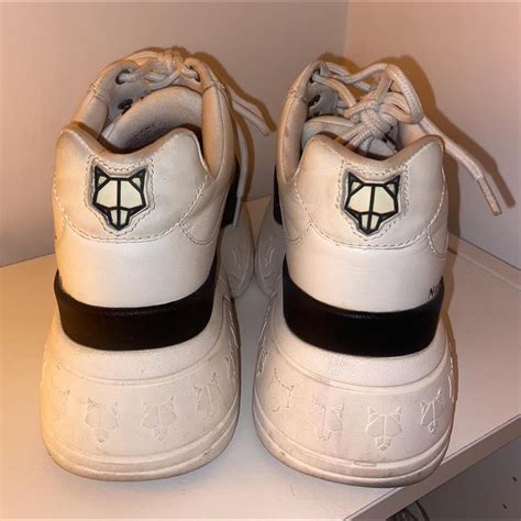 White Naked Wolfe Platforms Used In Need Of A Depop