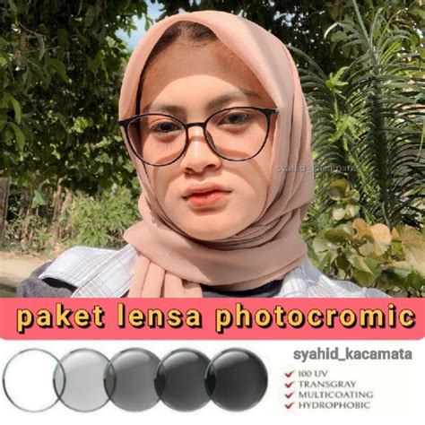 Jual Kacamata Photocromic Minus Antiradiasi Paket Frame Lensa