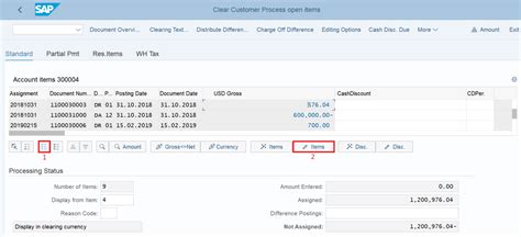 F In Sap Clear Customer Open Items Sapficoblog