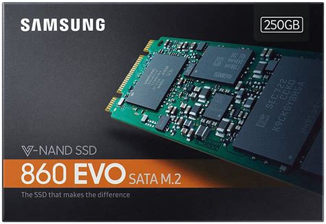 SSD Samsung 860 Evo 250GB M.2 2280 SATA III 6Mbit/s MZ-N6E250BW chính ...