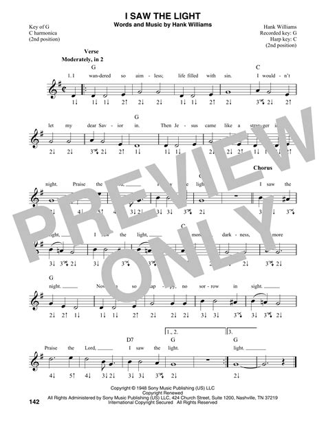 Download Hank Williams I Saw The Light Sheet Music For Satb Choir