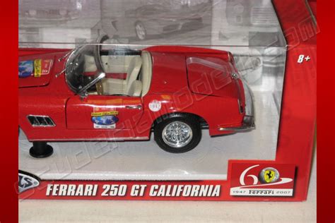 Mattel Hot Wheels 1957 Ferrari Ferrari 250 GT California Spider 60 Year Anniver Red