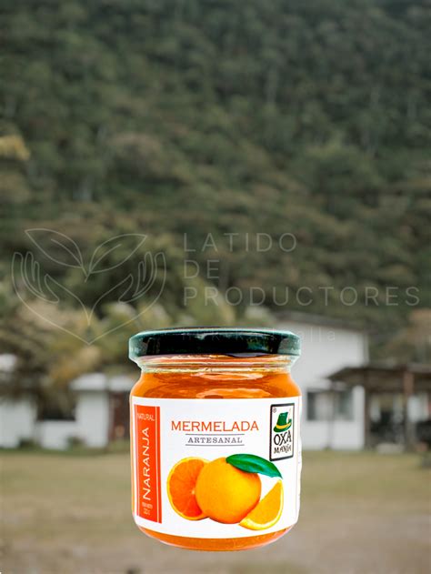 Mermelada Artesanal De Naranja Latido De Productores