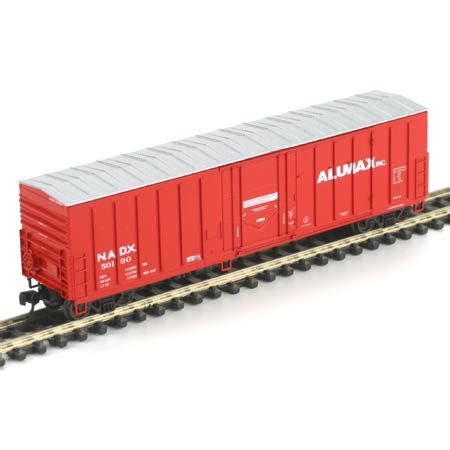 N Scale Athearn Boxcar Foot Nacc Insulated Alu