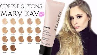 Descobrir 48 imagem comparação de cor de base mary kay e boca rosa